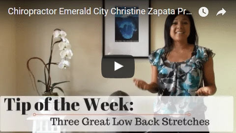 Chiropractic Seattle WA Tip of the Week - Back Stretches