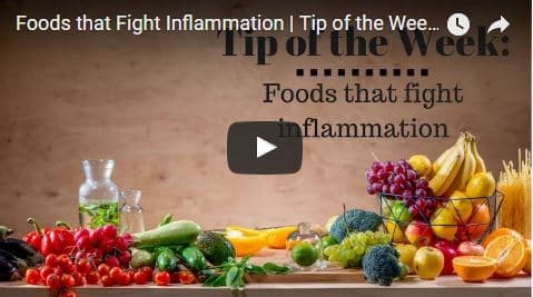 Chiropractic Seattle WA Tip of the Week - Foods that Fight Inflammation