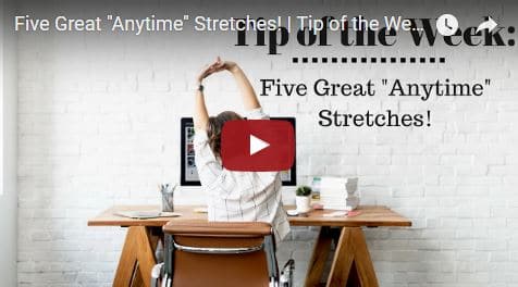 Chiropractic Seattle WA Tip of the Week - Stretches